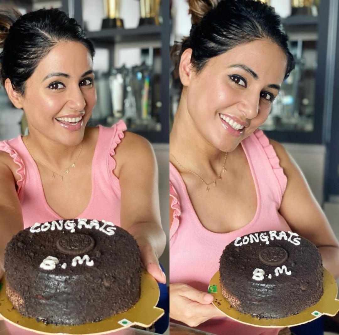 Hina Khan 8 M Insta Followers