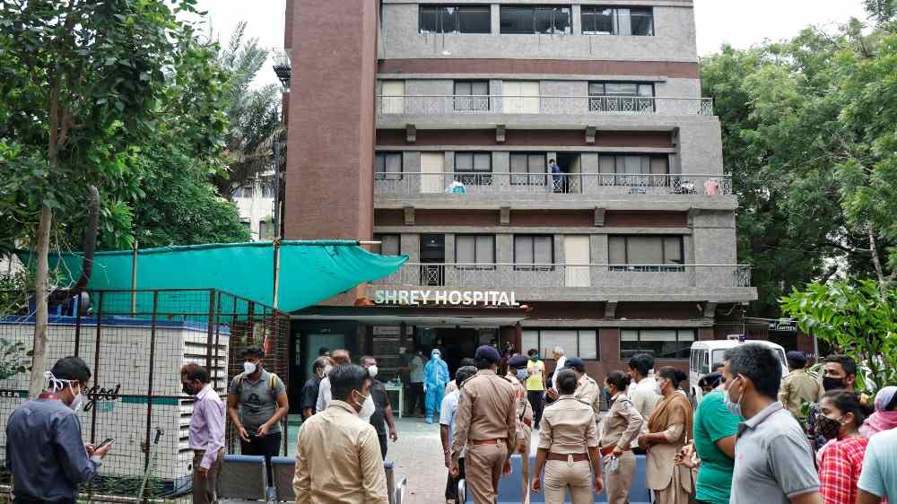 Fire In Ahmedabad Hospital Which Claimed 8 Lives