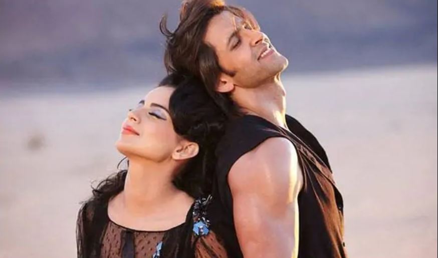 Kangana Ranaut Hrithik Roshan photo social media