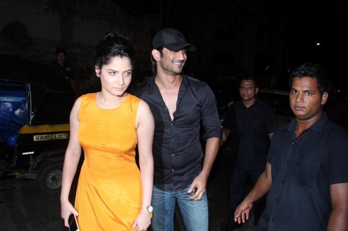 Sushant and Ankita Lokhande