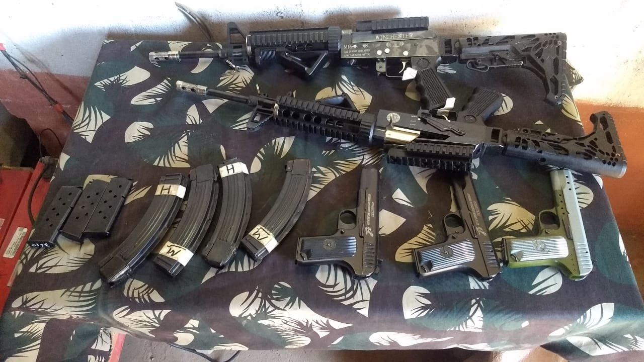 Arms recovered in J&K