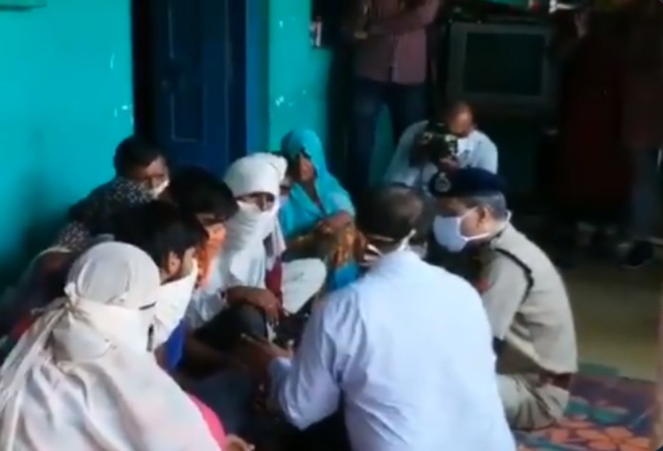 DGP meets Hathras victims family