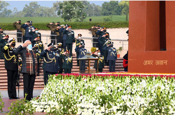 Modi pays tribute to soldiers on 50th anniversary of 1971 India-Pak war