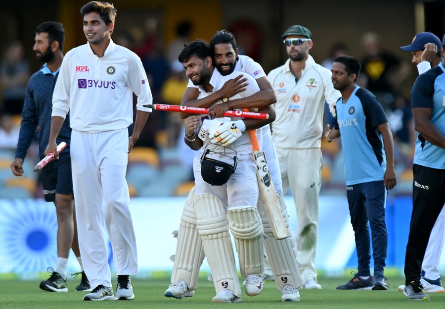 India Defeat Australia in 4th And Final Test Match