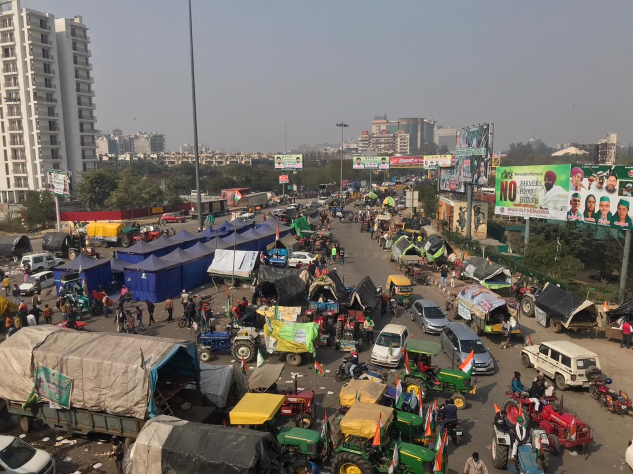 Tractor Rally Farmers Delhi