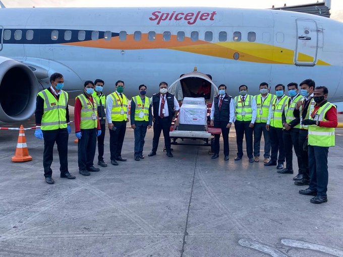 Transportation Of Vaccine Starts