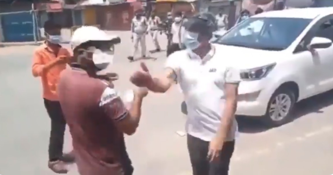 DM slaps youth in Chhattisgarh, suspended