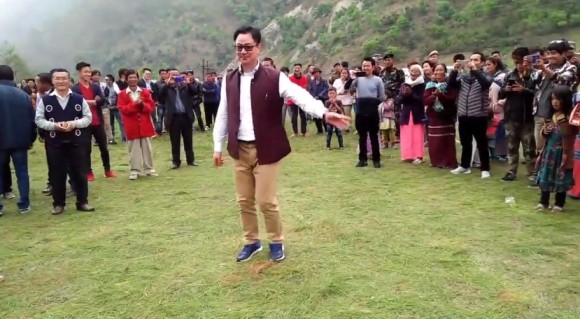 Kiren Rijiju Dance