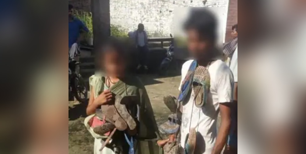 Young couple humilitated in UPs Basti