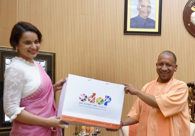 Kangana Ranaut is now brand ambassador of UP's ODOP scheme