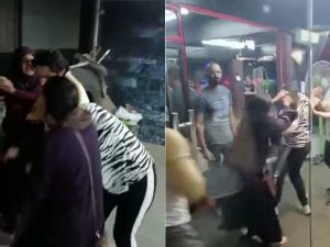 Woman thrashes husband and his alleged lover inside gym in Bhopal (2)