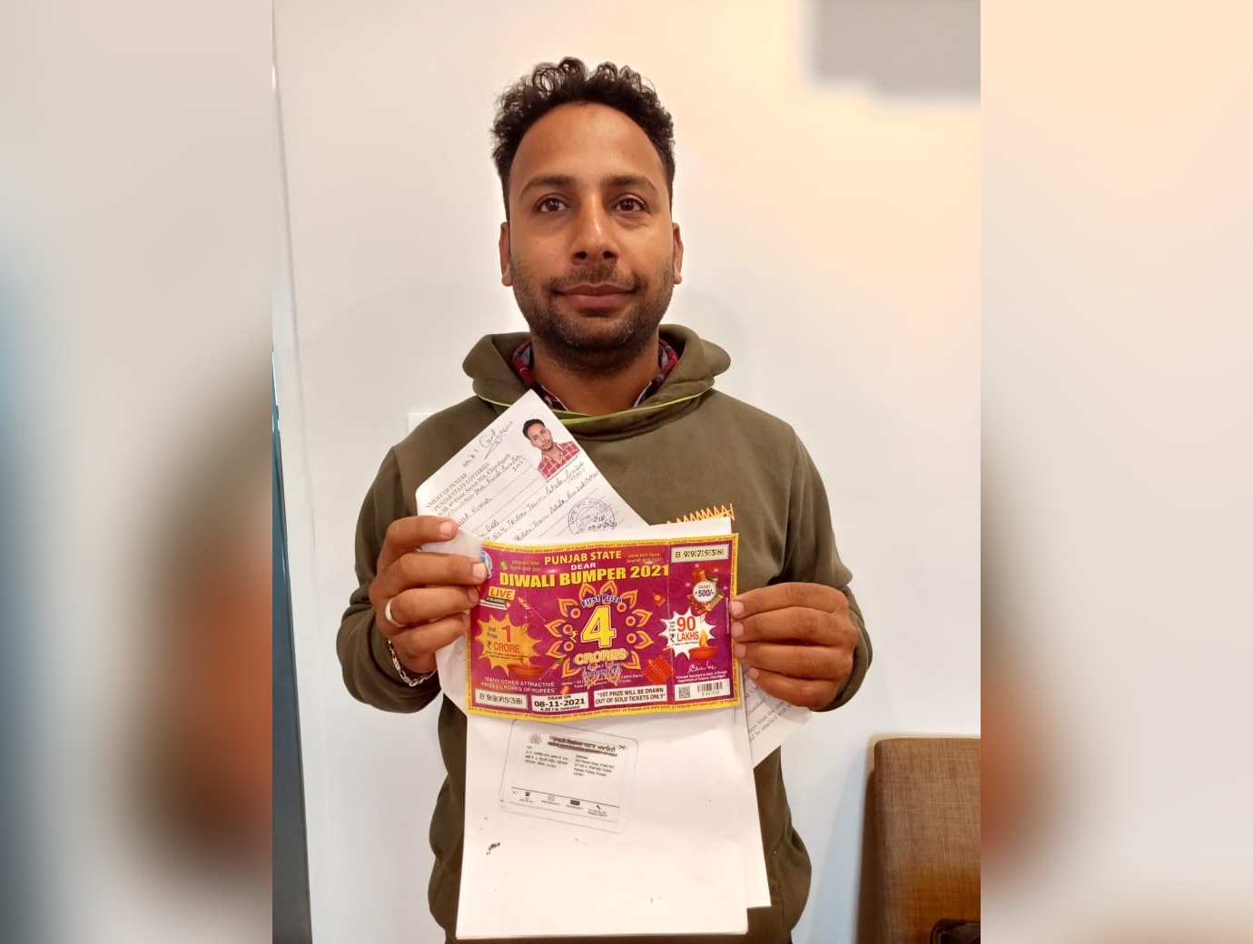 Carpenter wins Punjab govt lottery worth Rs 2 crore