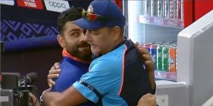 Ravi Shastri Virat Kohli Hug