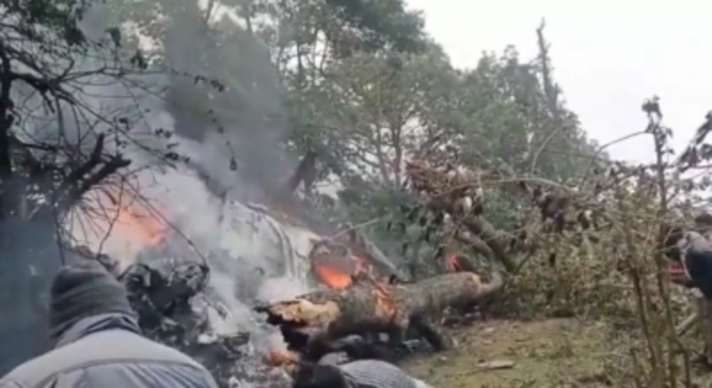 IAF heli crashes in TN