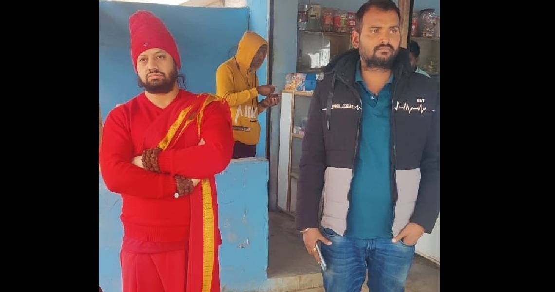 Kalicharan arrested from MP