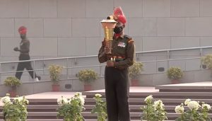 Amar Jawan Jyoti merged with flame at NWM
