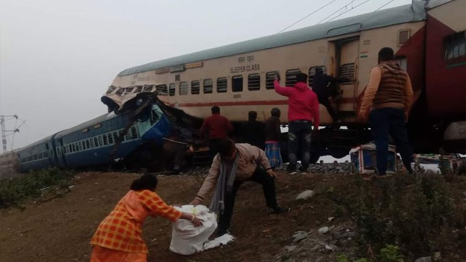 Train heading to Guwahati from Bikaner derails