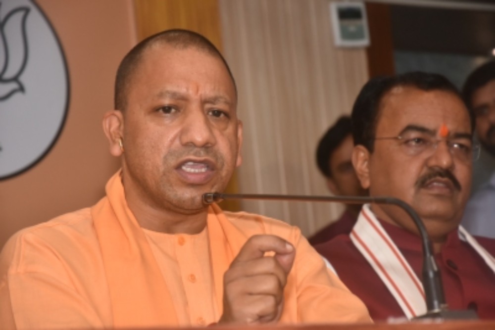 Yogi Adityanath and Keshav Prasad Maurya