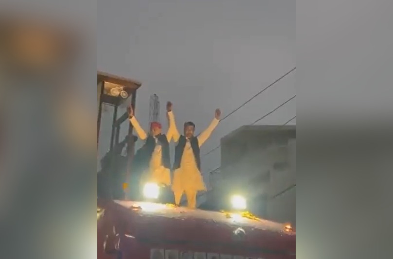 Akhilesh Yadav and Jayant Chaudhary