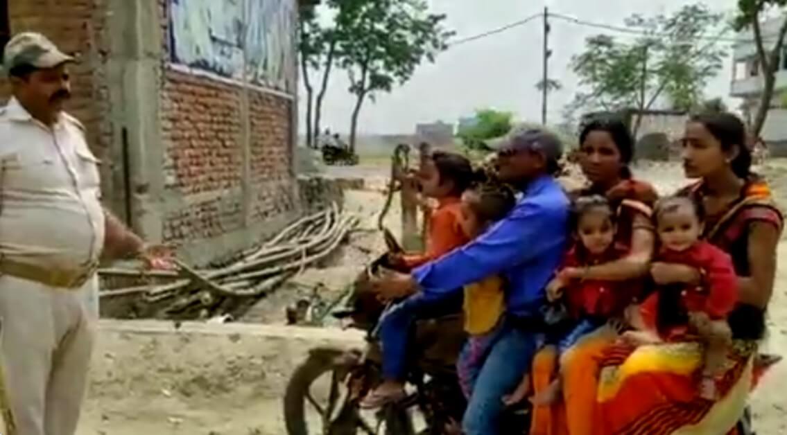 7 people on one bike in Bihar (1) (1)