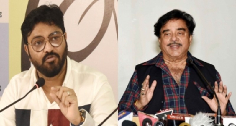 Shatrughan Sinha and Babul Supriyo