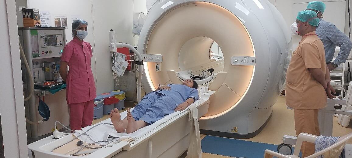 Navneet Rana undergoes MRI scan