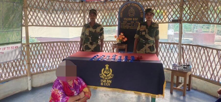 woman taskar held with yaba tablets Bengal