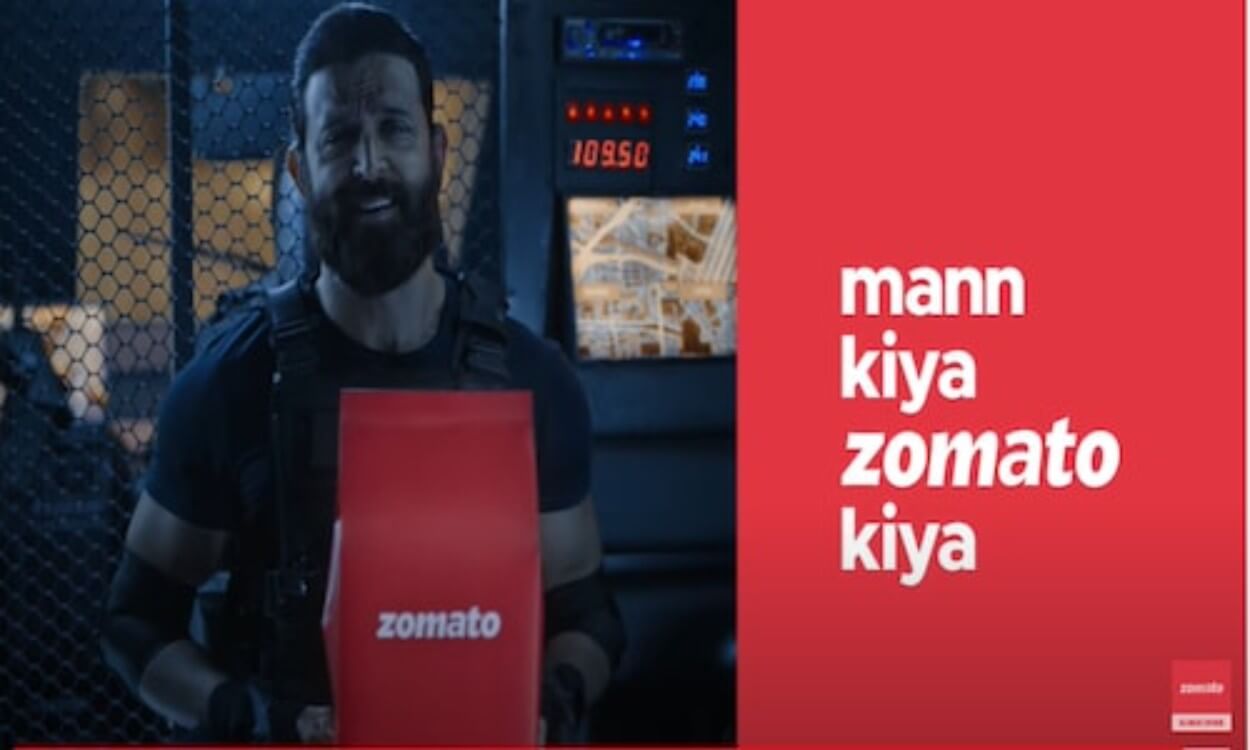 Zomato Advt Featuring Hrithik (1)
