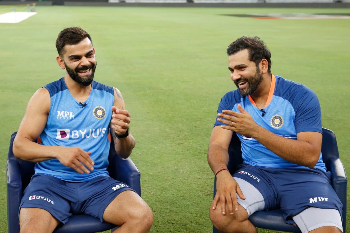 Virat Kohi and Rohit Sharma (1)