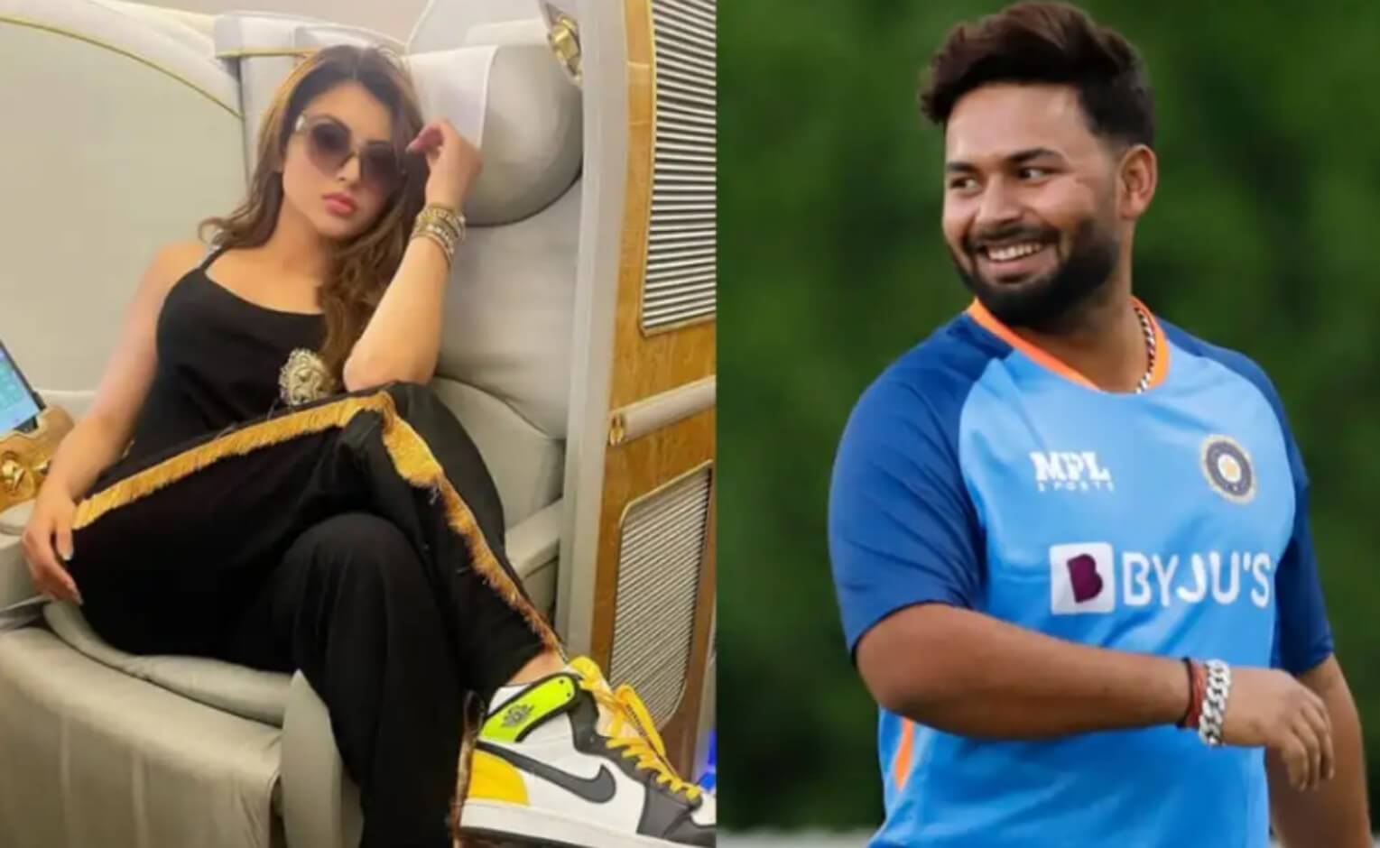 Urvashi Rautela Rishabh Pant (2)