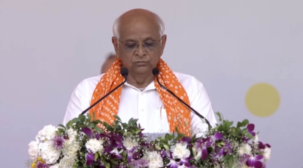 Bhupendra Patel sworn in as Gujarat CM (1)