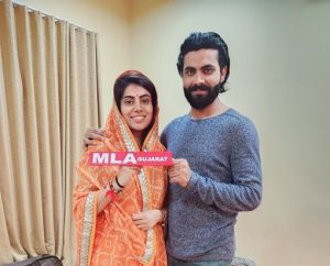 Ravindra Jadeja and Rivaba Jadeja