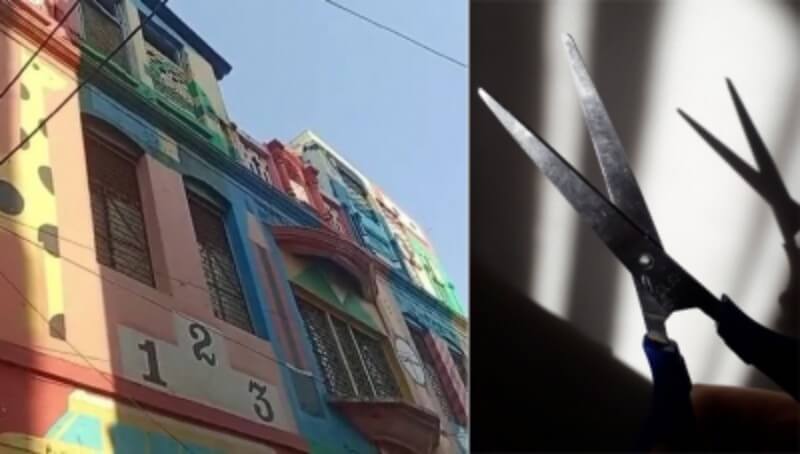 Teacher hits Class 5th student with scissors, pushes her from 1 st floor (1)