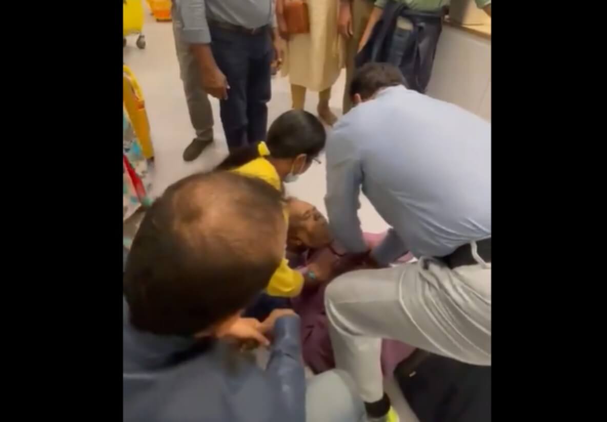 doctor saves life of man by giving him CPR in IKEA store in Bangalore (1)