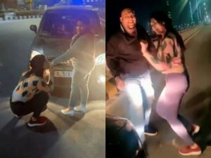 girls dancing on elevated road in Ghaziabad arrested (1) (1)