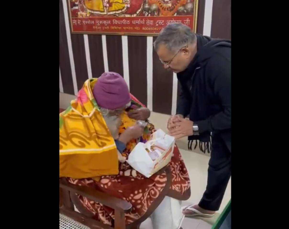 98 year old released from jail in Ayodhya (1)