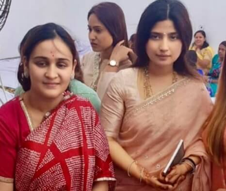 Dimple Yadav and Aparna Yadav
