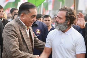 General Deepak Kapoor joins Bharat Jodo Yatra 2