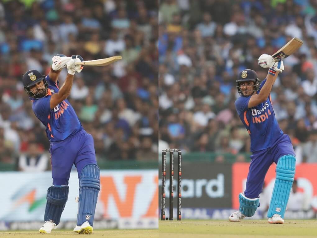 Rohit Sharma and Shubhman Gill Collage Jan 21 (1) (1)