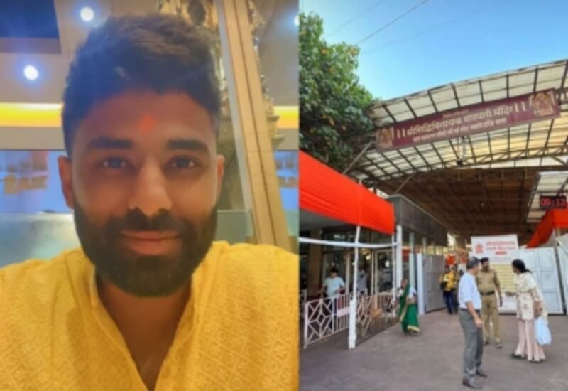 Suryakumar Yadav visits temple on New Year (1)