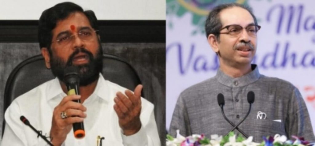 Eknath Shinde and Uddhav Thackeray