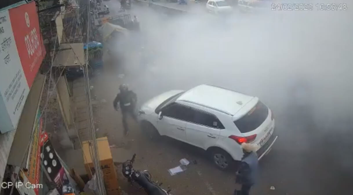 Umesh Pal murder case CCTV (1)