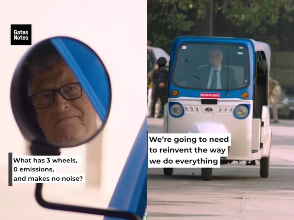 Bill Gates Drives Electric Three Wheeler (1) (1)