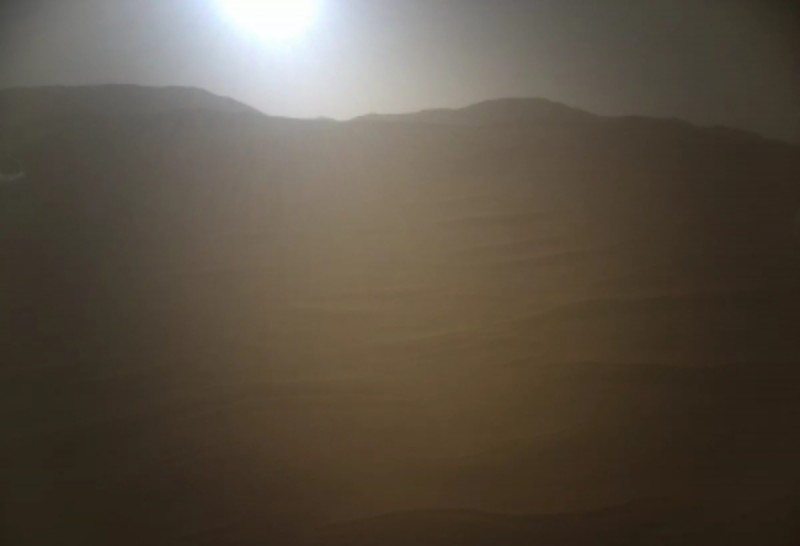 Sunset at Mars NASA