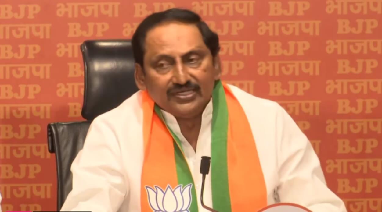 Kiran Kumar Reddy Joins BJP (1)