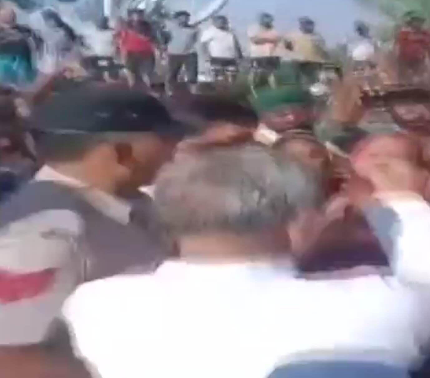 legislator slapped in Haryana (1)