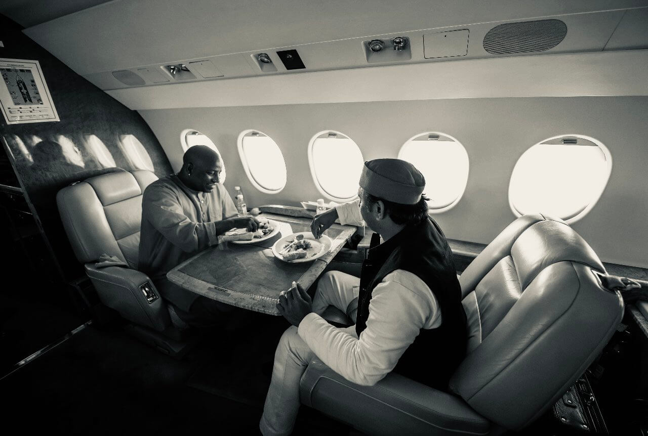 Akhilesh Yadav with Suresh Yoddha