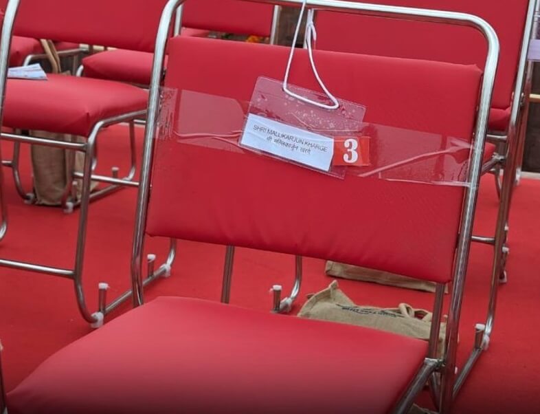 Mallikarjun Kharges Chair Vacant