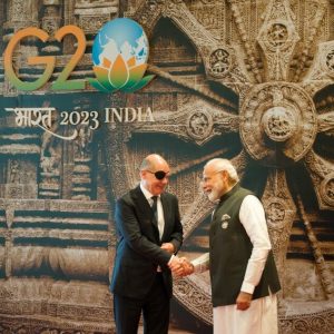 Germany Chancellor with PM Modi (1)