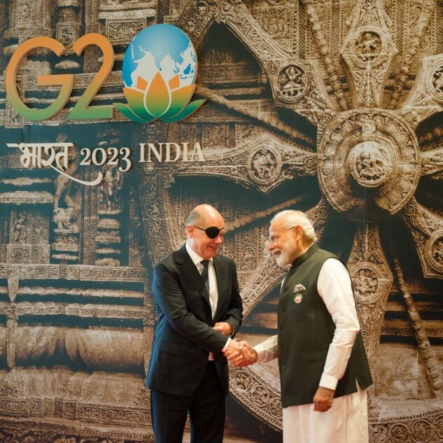 Germany Chancellor with PM Modi (1)